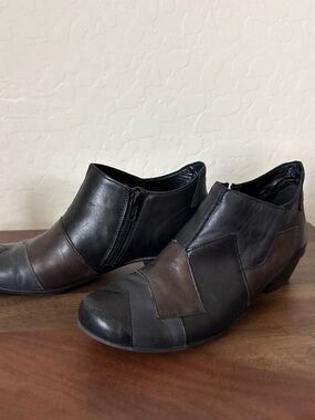 Remonte Patchwork leather Ankle Boots (Style R8370 / D7386),
